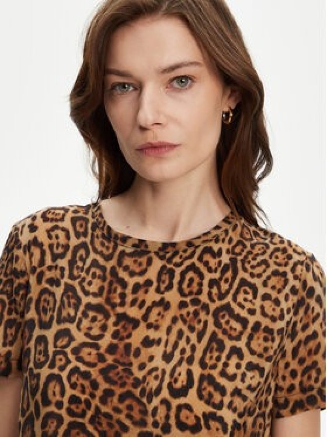 Marciano Guess Bluzka 5YGH29 7320A Brązowy Regular Fit