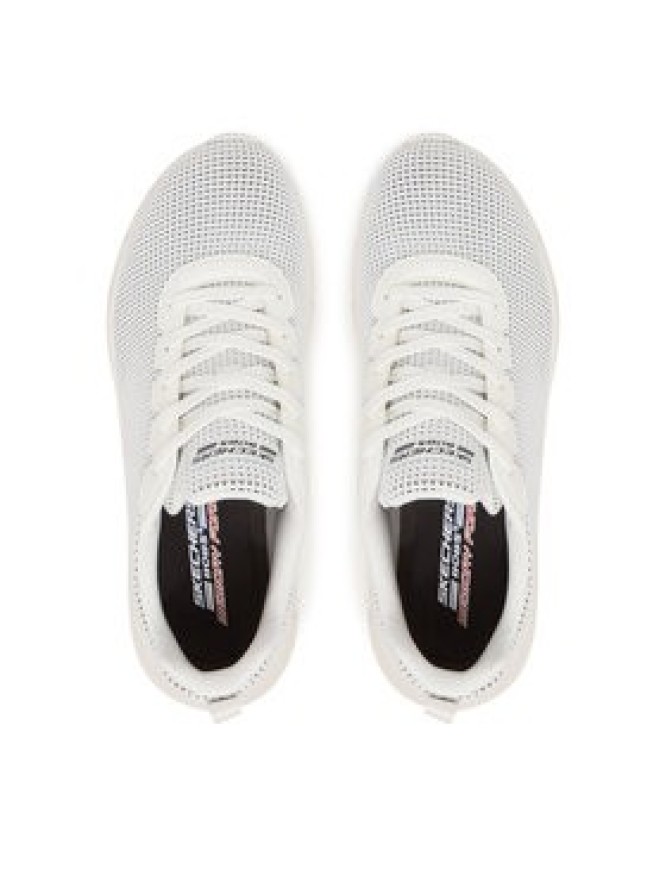 Skechers Sneakersy Bobs B Flex-Visionary Essence 117346/WHT Biały