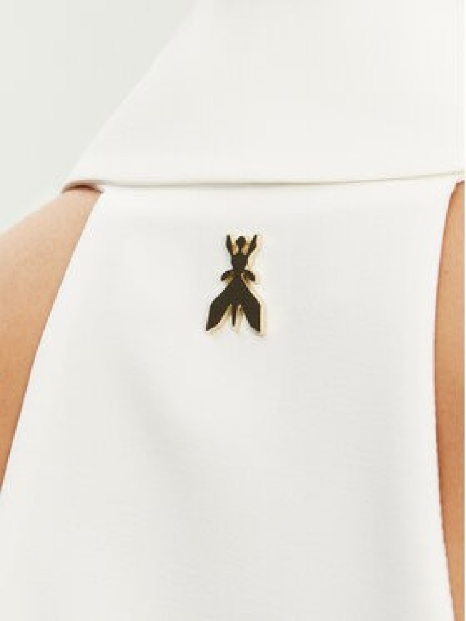 Patrizia Pepe Kombinezon 2T0088 A411 Biały Regular Fit