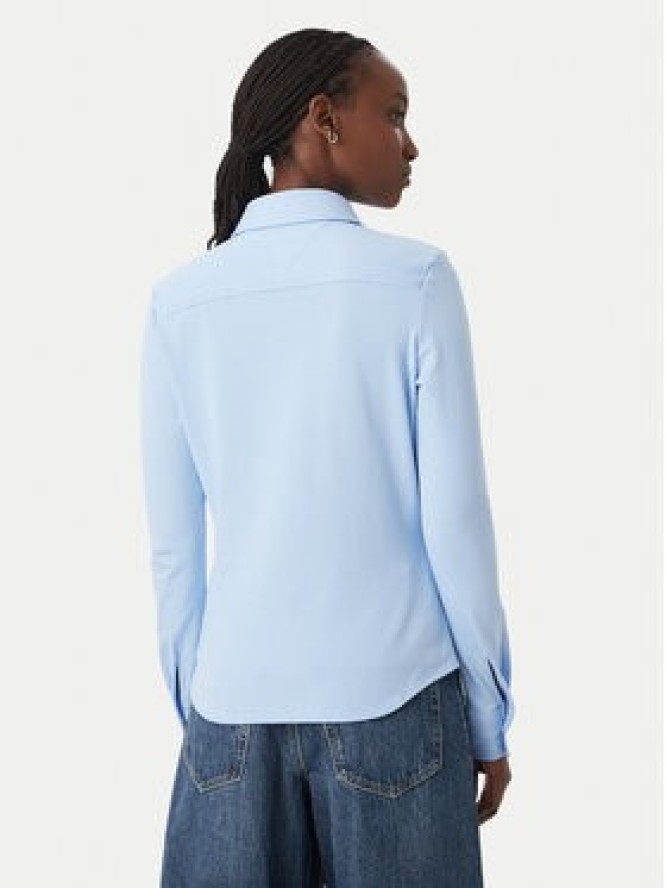 Tommy Hilfiger Koszula WW0WW43528 Niebieski Slim Fit