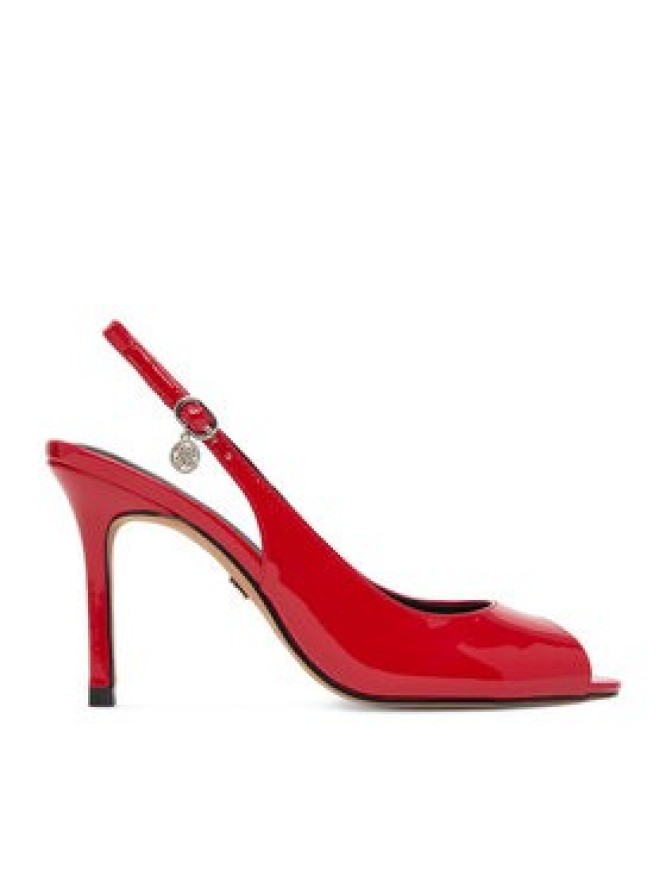 Nine West Sandały EO-TS6376-01 Czerwony ciemny
