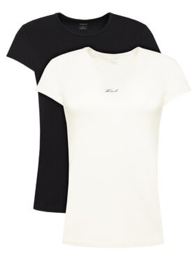 KARL LAGERFELD Komplet t-shirtów B3W47010 Kolorowy Slim Fit