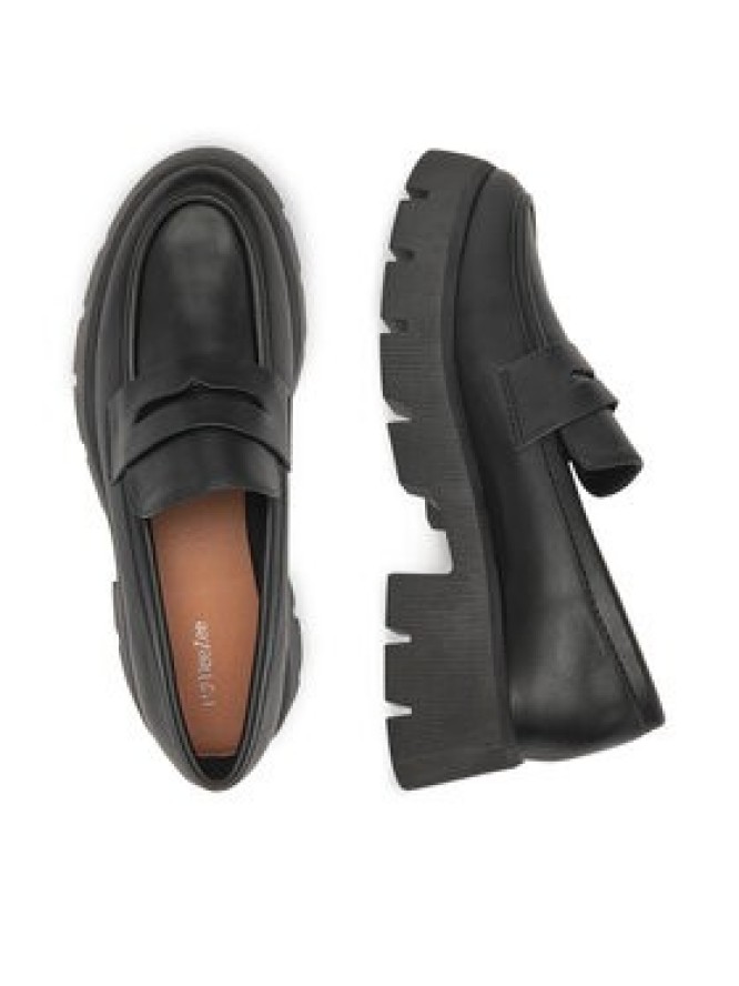 DeeZee Loafersy S-D2 Czarny