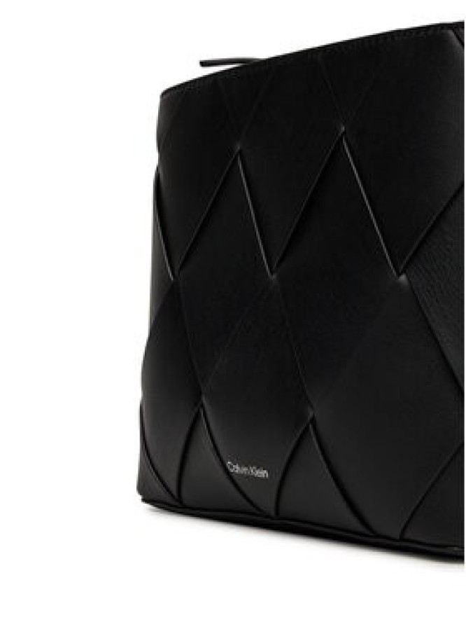 Calvin Klein Torebka Ck Woven Square Crossbody K60K612991 Czarny