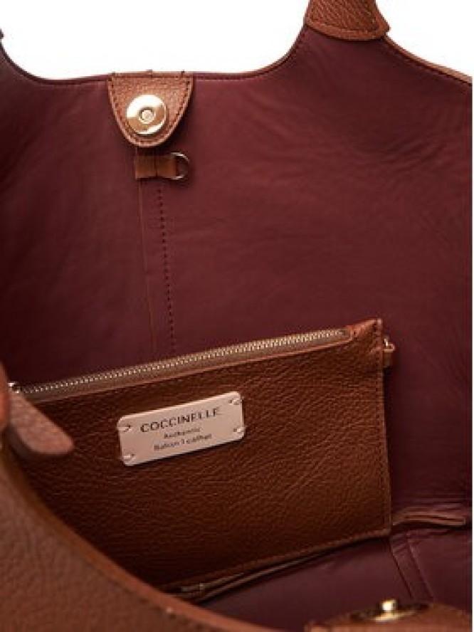 Coccinelle Torebka Hand Grained L E1 SHA 11 02 01 Brązowy