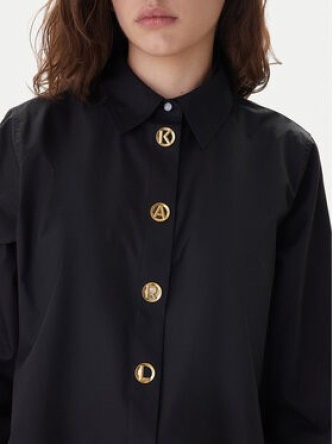 KARL LAGERFELD Koszula B1W11012 Czarny Regular Fit