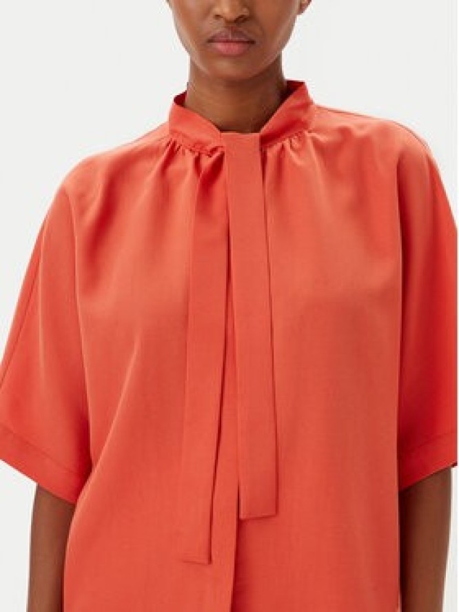 Marc O'Polo Bluzka 503 0840 41013 Czerwony Relaxed Fit