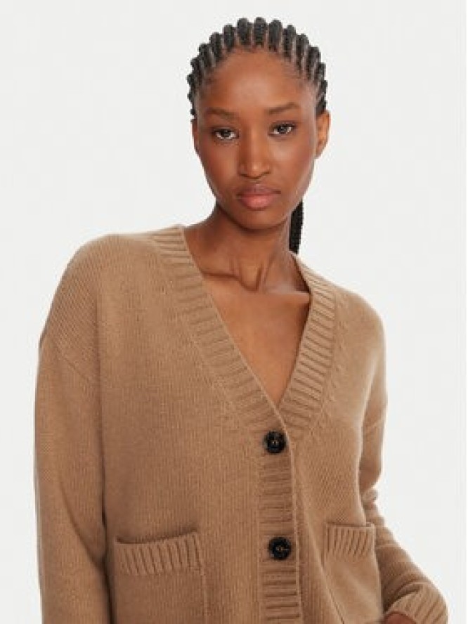 Weekend Max Mara Kardigan Filmato 2525346062 Beżowy Regular Fit