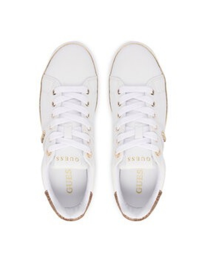 Guess Sneakersy FLFBTZ ELE12 Biały