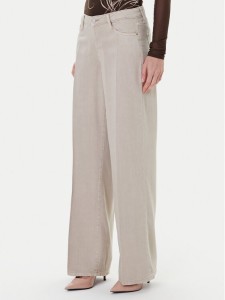 Guess Jeansy W5RA96 WFD53 Beżowy Palazzo Fit