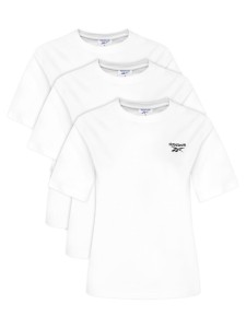 Reebok Komplet t-shirtów RK25194CCW Biały Regular Fit