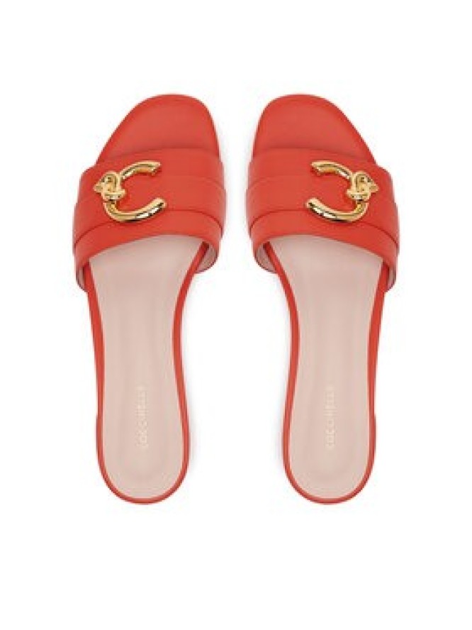 Coccinelle Klapki E4 SB3 17 01 01 Czerwony