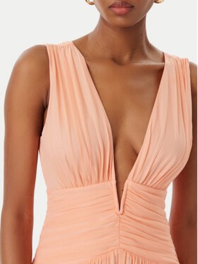 Marciano Guess Sukienka wieczorowa G6GK14 W2374 Pomarańczowy jasny Regular Fit