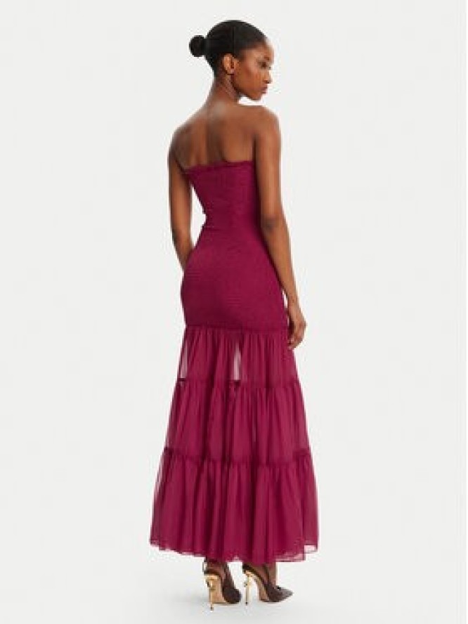 Bardot Sukienka letnia Azura Strapless 59882DB Różowy Slim Fit