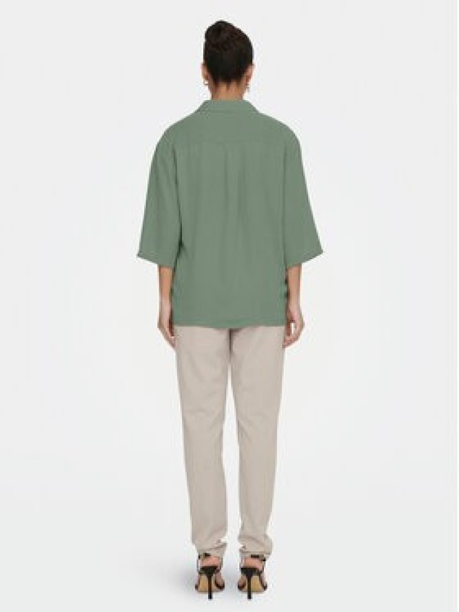JDY Koszula Divya 15271186 Zielony Regular Fit