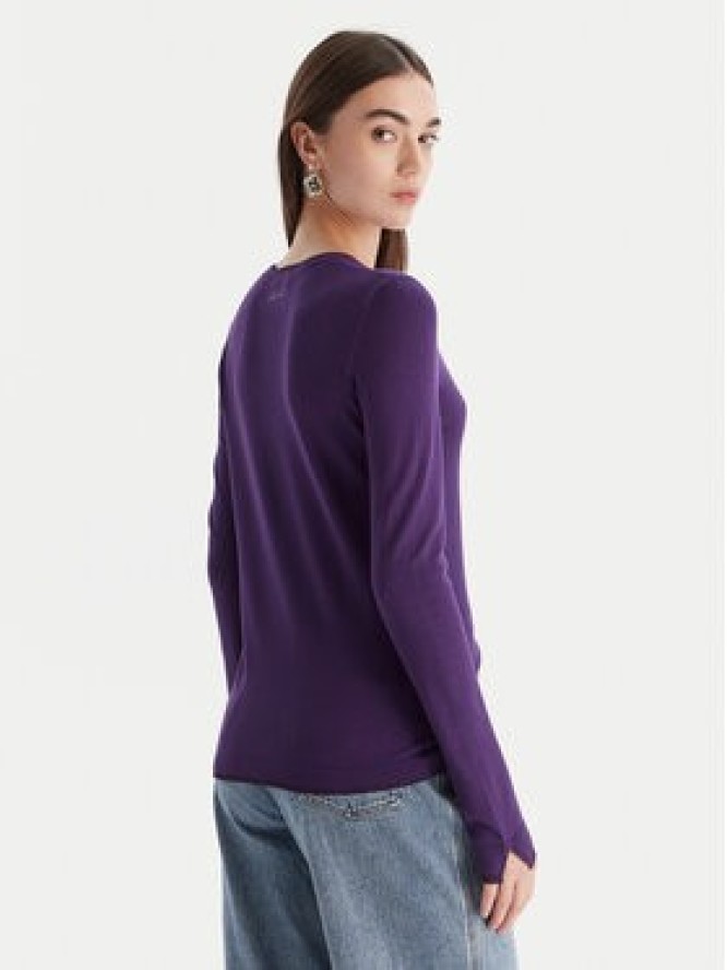 Liu Jo Sweter MF5226 MS49I Fioletowy Regular Fit