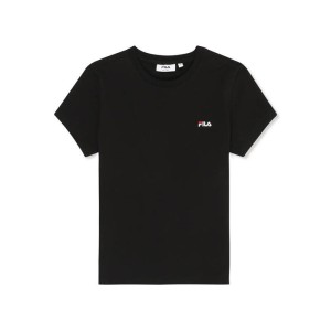 Koszulka FILA Trivero Slim Fit Czarna
