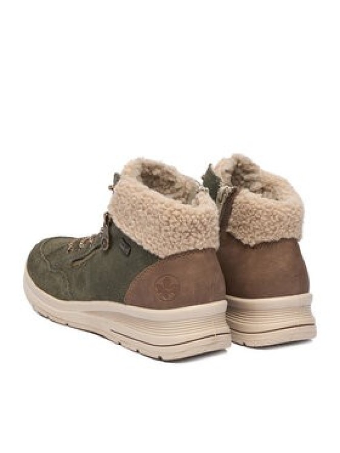 Rieker Trzewiki CEO-L7701-54 Zielony