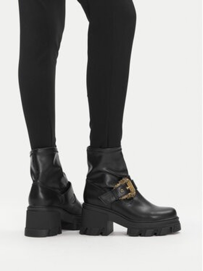 Versace Jeans Couture Botki 79VA3S80 Czarny