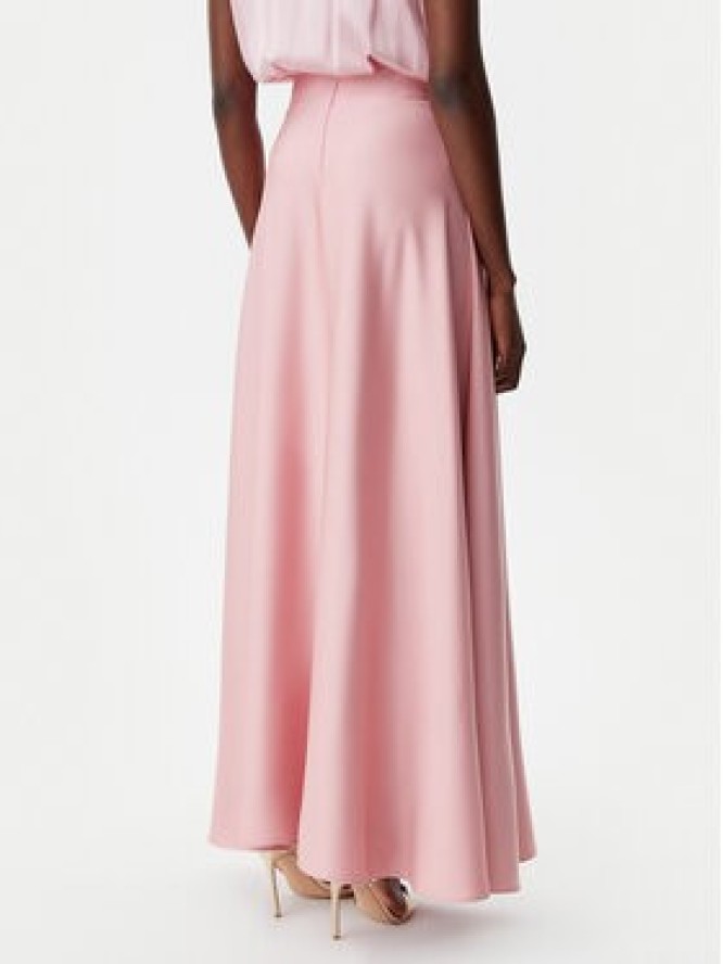 Rinascimento Spódnica maxi CFC0122686003 Różowy Regular Fit