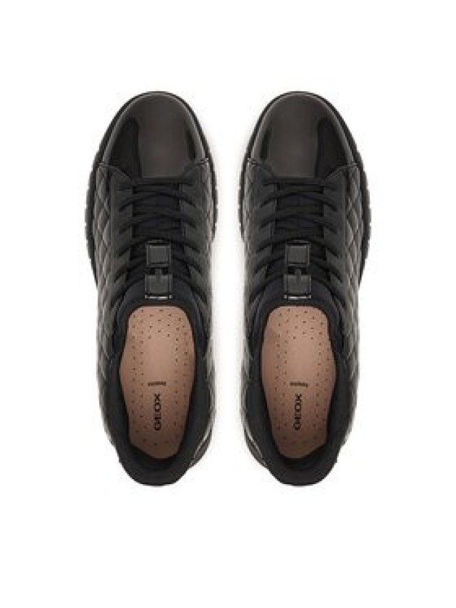 Geox Sneakersy D Flextride Plus D667SB 254 C9999 Czarny