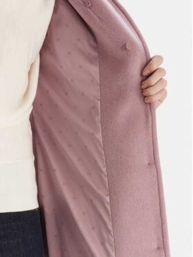 Marciano Guess Płaszcz wełniany 5BGL26 1799Z Fioletowy Regular Fit