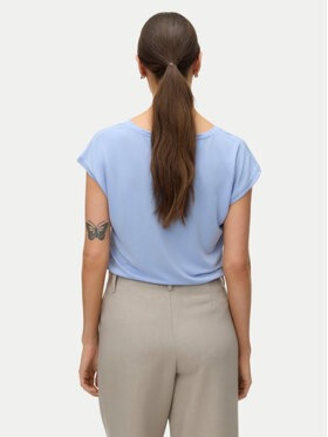 Vero Moda T-Shirt Filli 10247666 Błękitny Relaxed Fit