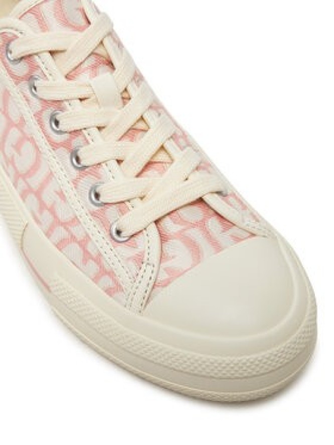 Guess Trampki FLPCAR FAL12 Różowy