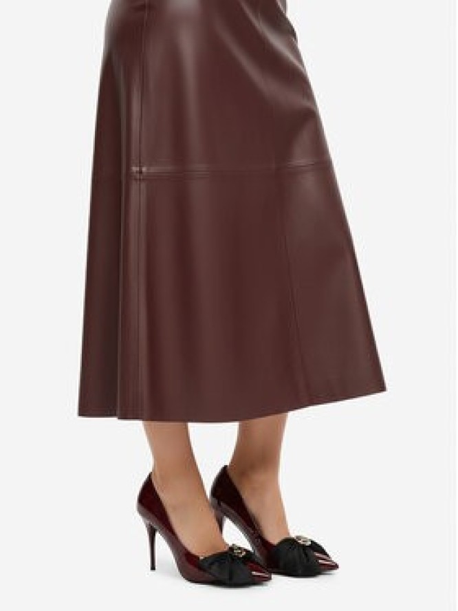 Eva Minge Szpilki EO-KARA-163-1-1 Bordowy