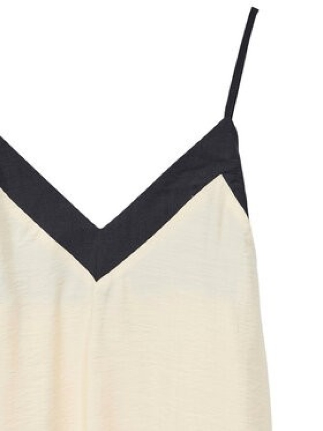 Vero Moda Top Denise 10329790 Beżowy Regular Fit