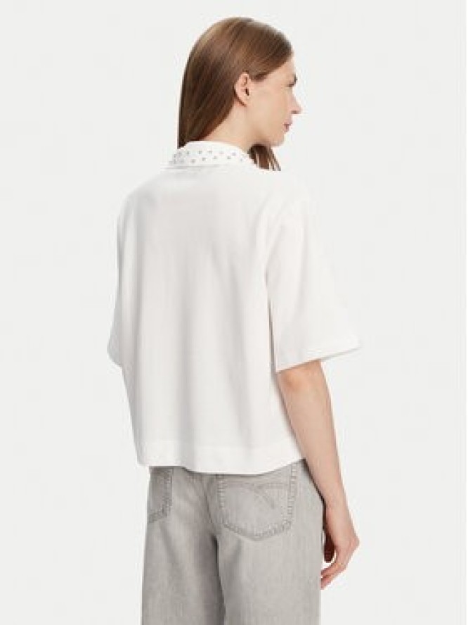 Marella Polo Gonzaga 2513951014 Biały Relaxed Fit