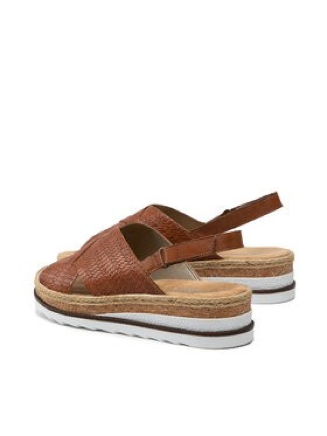 Rieker Espadryle V79B4-25A Brązowy