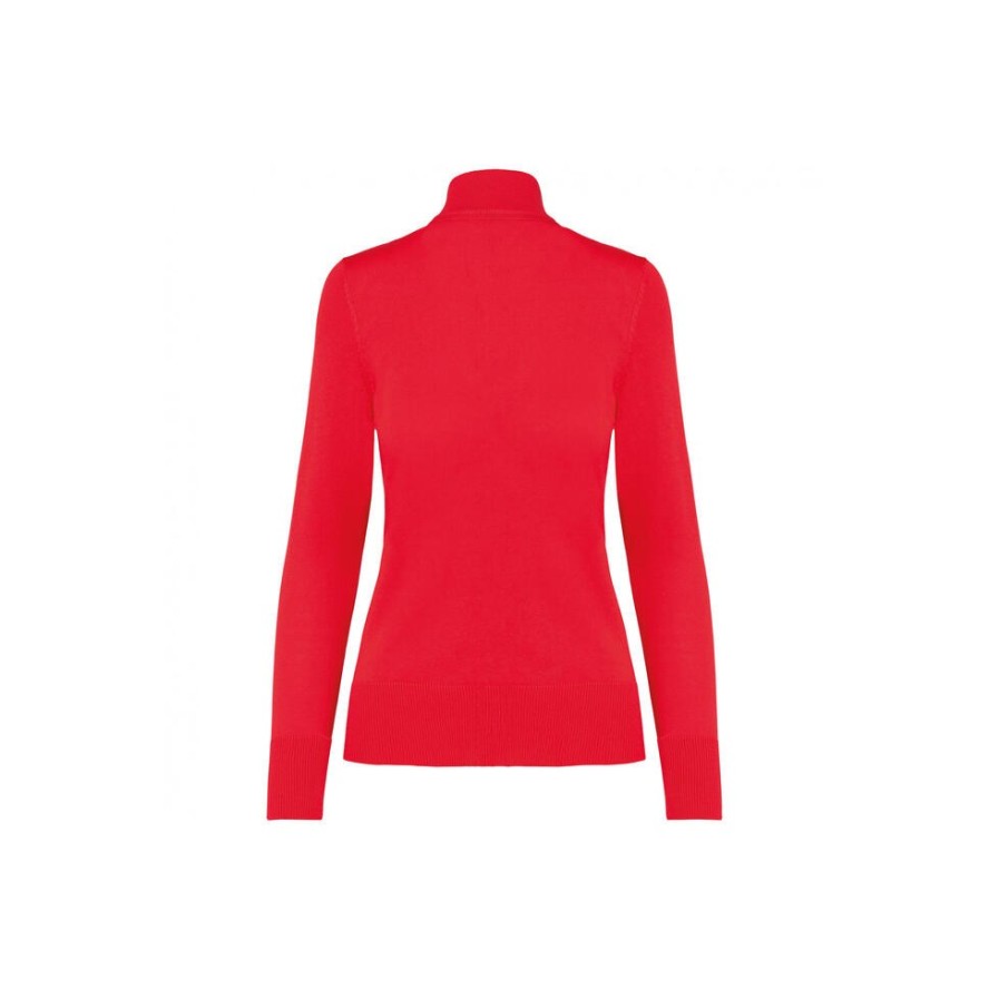 Damski kardigan zapinany na zamek Kariban