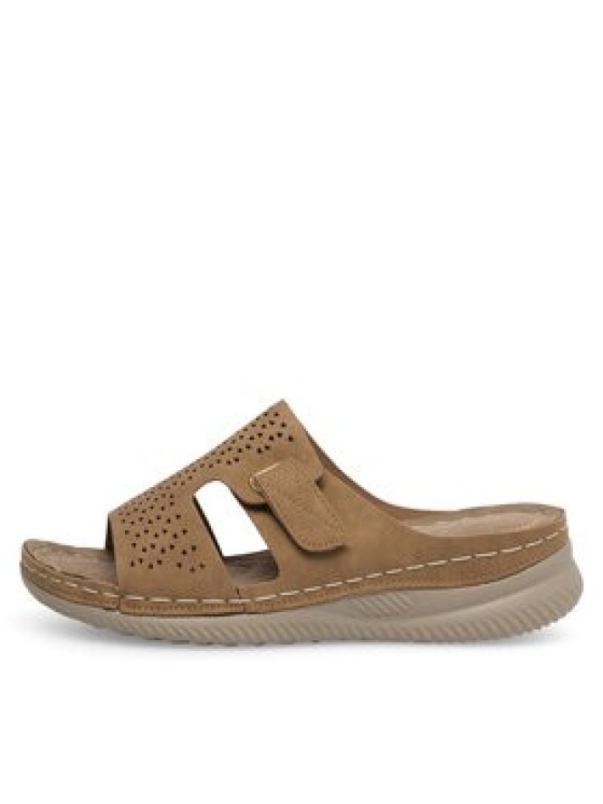 Clara Barson Klapki WYL05010-17 Beżowy