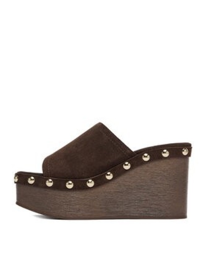 GINO ROSSI Klapki EO-LZRL1347-2 Brązowy