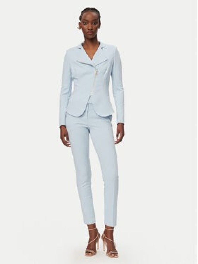 Rinascimento Marynarka CFC0127901003 Błękitny Slim Fit