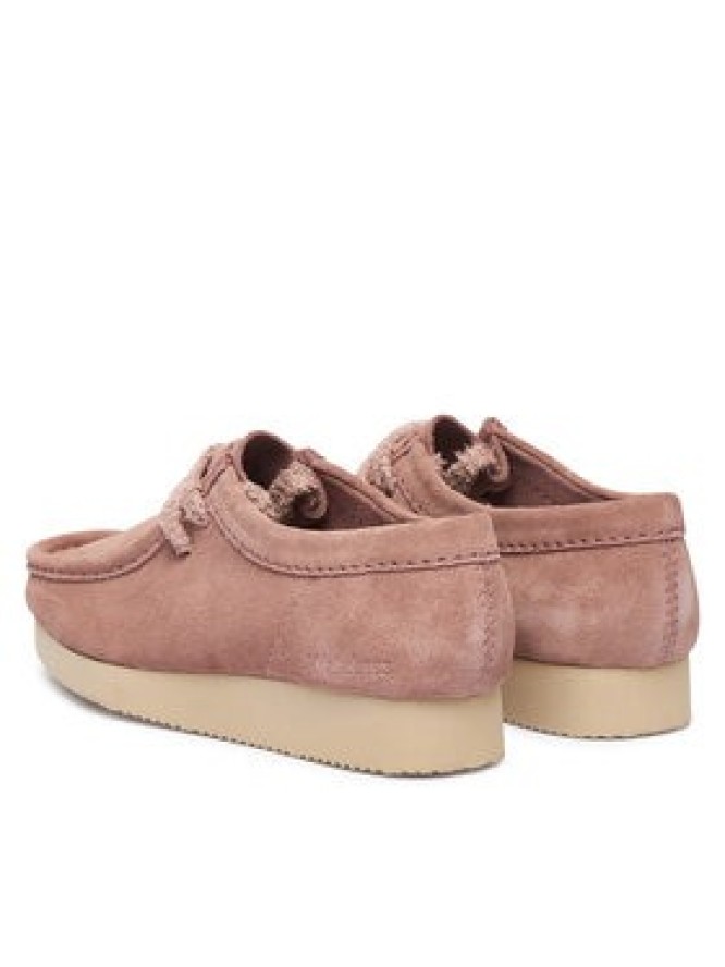 Clarks Półbuty Wallabee Lite. 26328429 Różowy