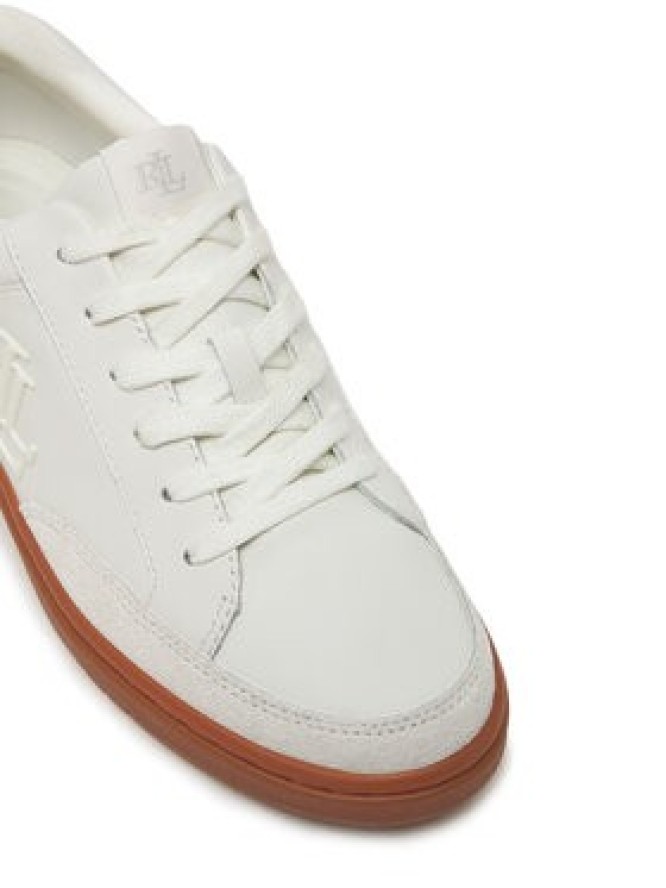 LAUREN RALPH LAUREN Sneakersy Hailey VI 802959240001 Biały