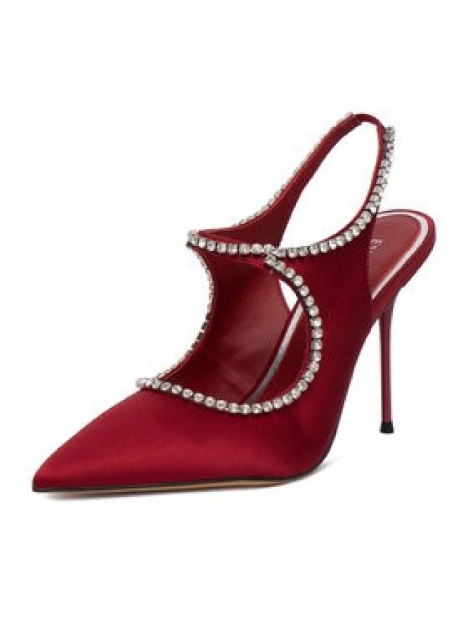 Eva Minge Szpilki EO-LIVIA-LT2019-6 Czerwony