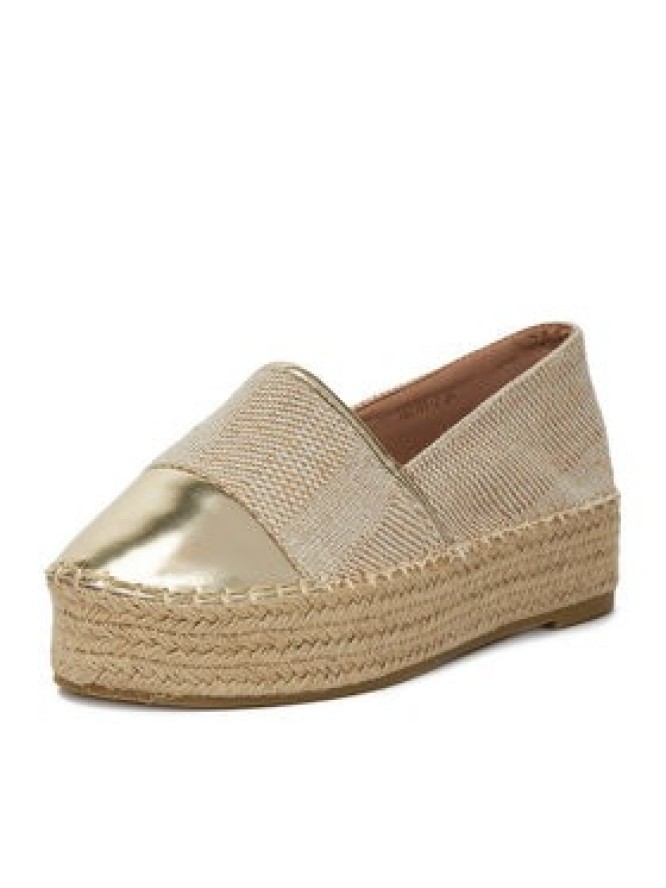 DeeZee Espadryle JSZ701-2 Złoty