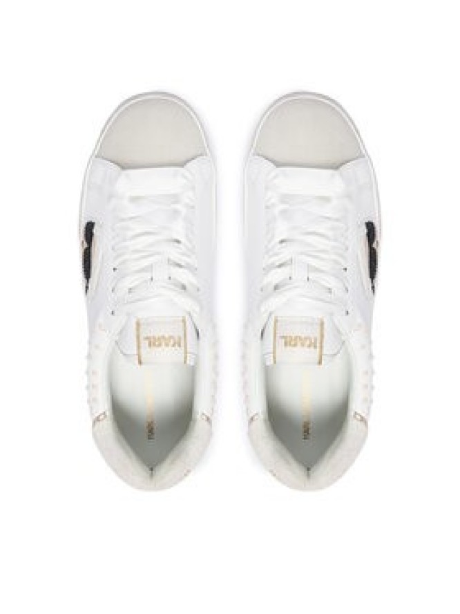 KARL LAGERFELD Sneakersy KL60130N Biały