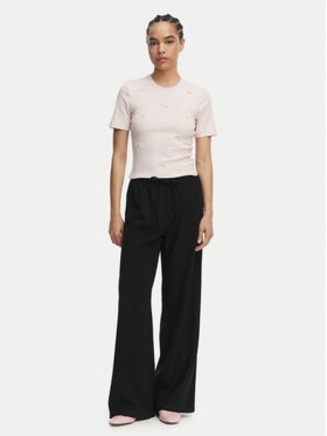ONLY Spodnie materiałowe Laris 15364313 Czarny Relaxed Fit