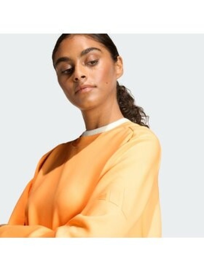 adidas Bluza Soft Lux KA7017 Pomarańczowy Loose Fit