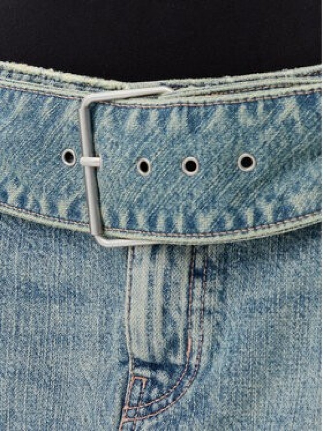 HUGO Spódnica jeansowa Gamini 50541549 Niebieski Regular Fit