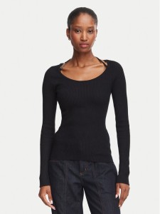 Guess Sweter W6YR22 Z0966 Czarny Slim Fit