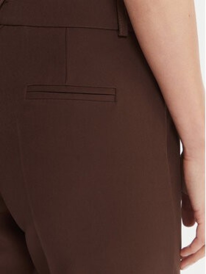 Maryley Spodnie materiałowe 25IB52Z/M17/43CO Brązowy Regular Fit