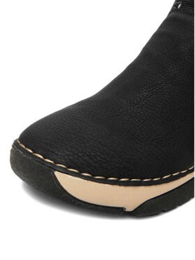 Rieker Półbuty 45957-00 Czarny