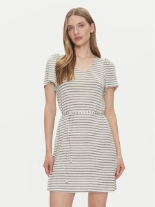 Vero Moda Sukienka letnia Gina 10325612 Beżowy Regular Fit