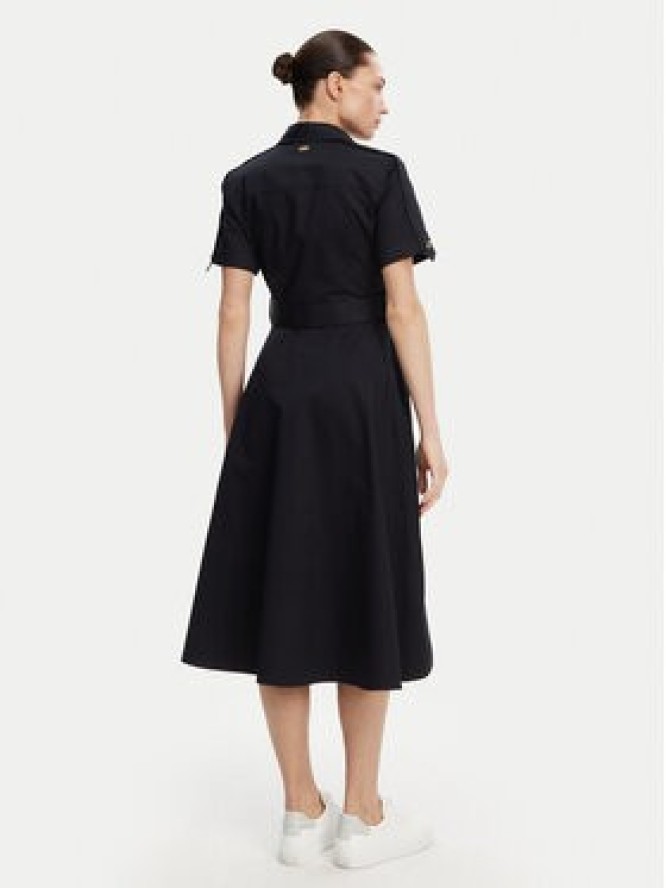 Barbour Sukienka koszulowa LDR0892NY99 Granatowy Regular Fit