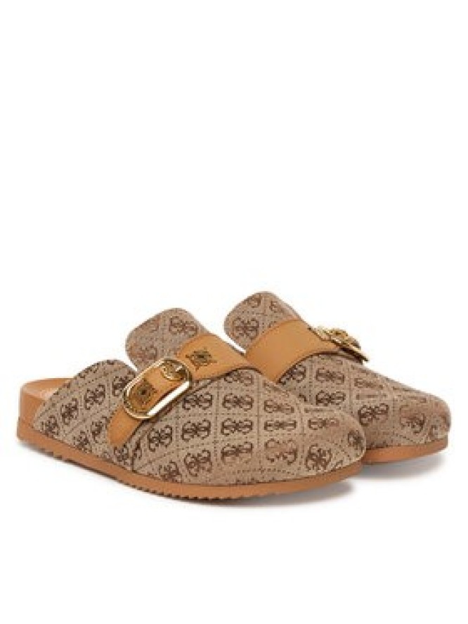 Guess Klapki FLPGAL FAL06 Beżowy